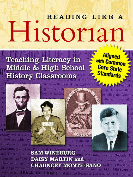 Title details for Reading Like a Historian by Sam Wineburg - Available